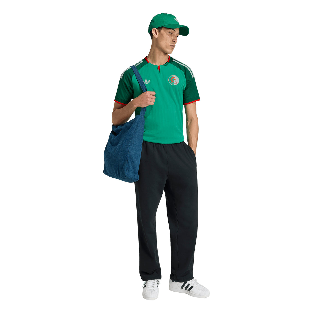 adidas Algeria Away Men's Soccer Jersey 2026 - Green