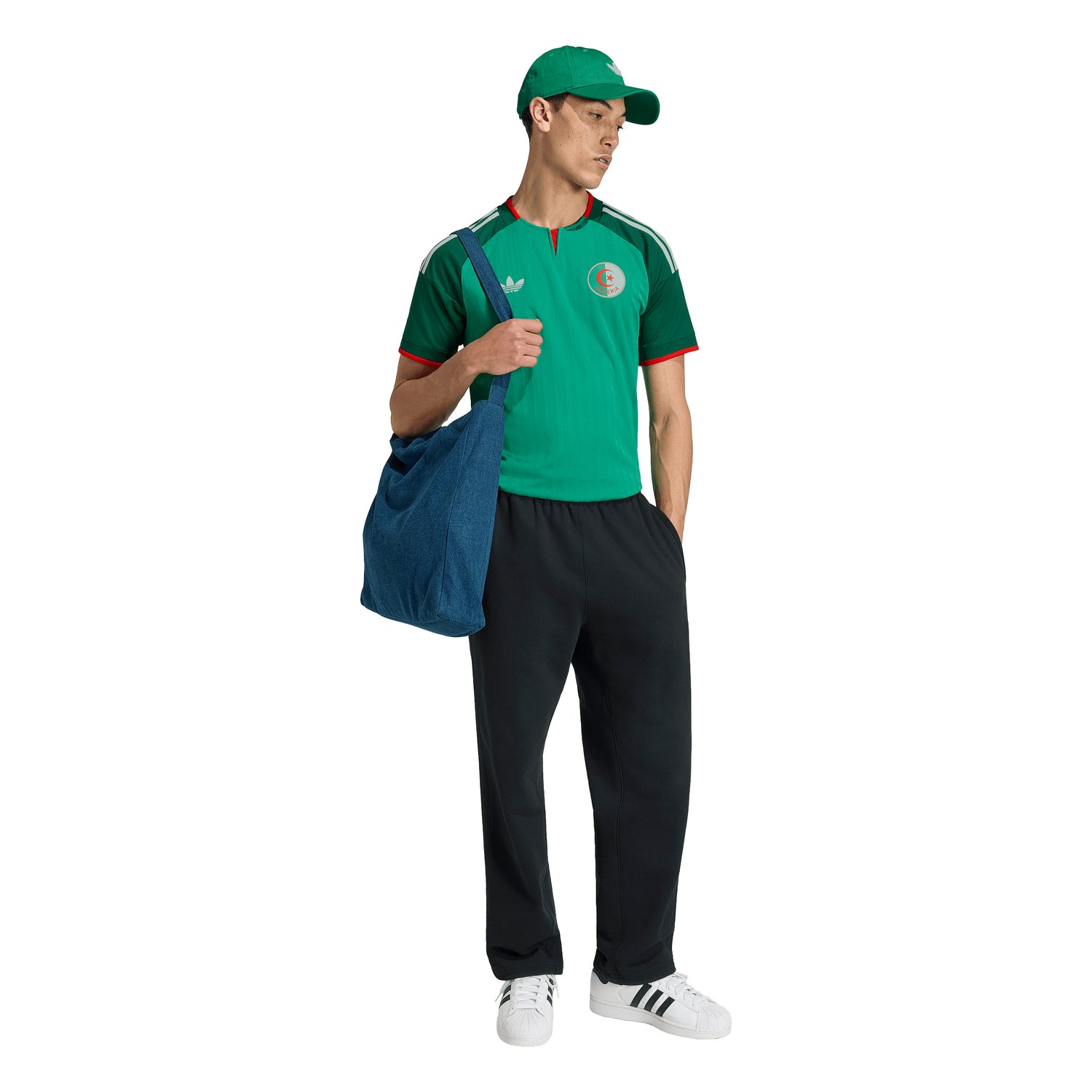 adidas Algeria Away Men's Soccer Jersey 2026 - Green