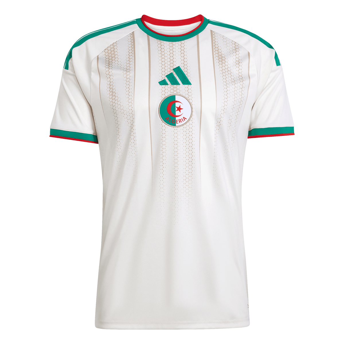 adidas Algeria Home Men's Soccer Jersey 26 - White