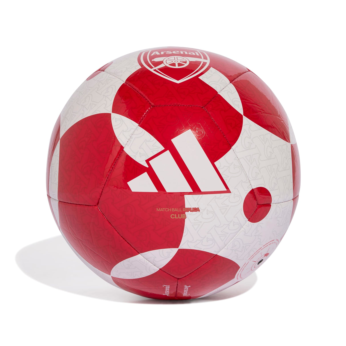 adidas Arsenal Home Club Ball - White/Red