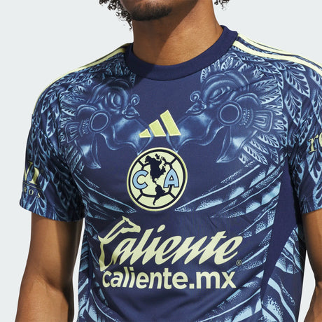 adidas Camiseta de visitante Club América para hombre 25/26 -Azul