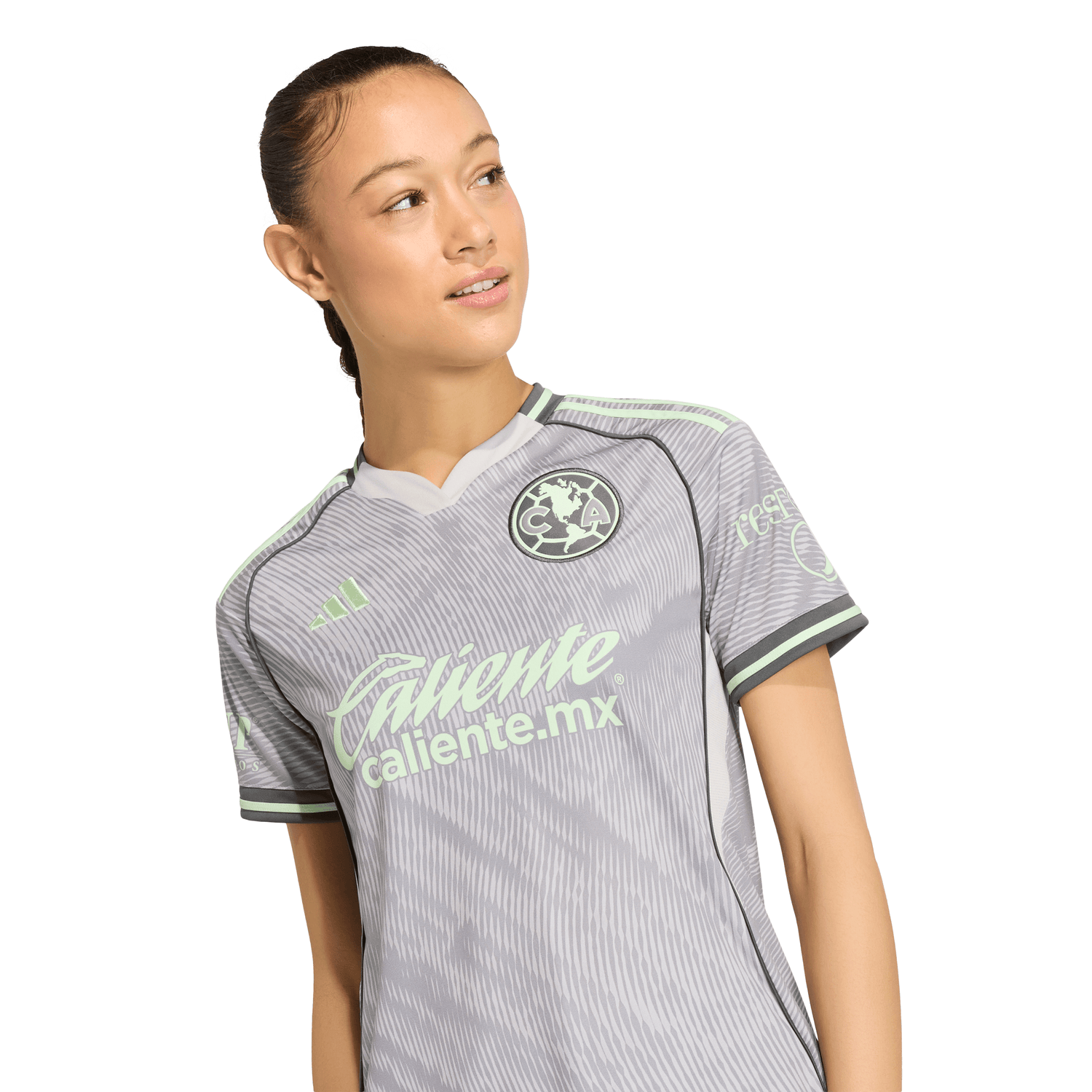adidas Club America Third Women's Soccer Jersey 25/26 - Grey
