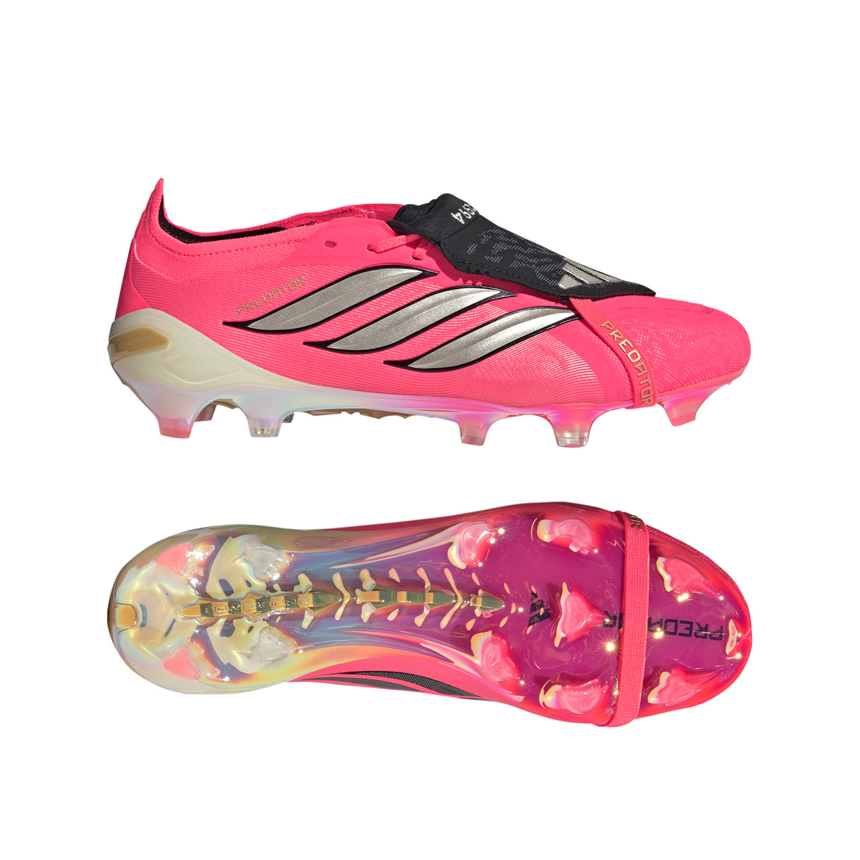 Botines de fútbol adidas Predator Elite Fold-Over Tongue para hombre de cancha firme - Turquesa