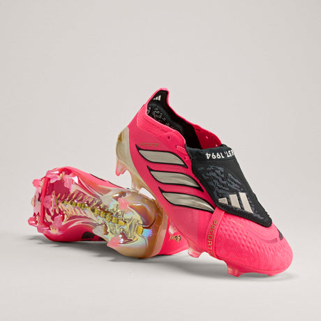 Botines de fútbol adidas Predator Elite Fold-Over Tongue para hombre de cancha firme - Turquesa
