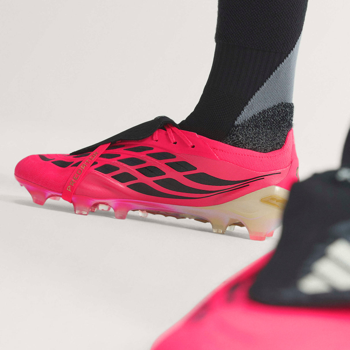 Botines de fútbol adidas Predator Elite Fold-Over Tongue para hombre de cancha firme - Turquesa