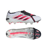 adidas Predator Elite Fold-Over Tongue Firm Ground Men's Soccer Cleats - White/Black