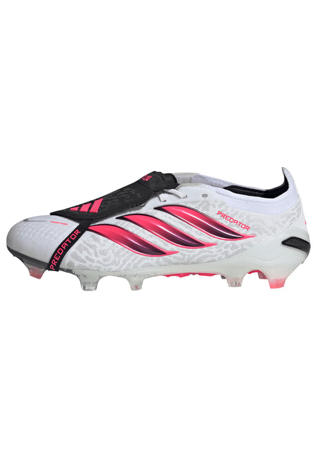 adidas Predator Elite Fold-Over Tongue Firm Ground Men's Soccer Cleats - White/Black