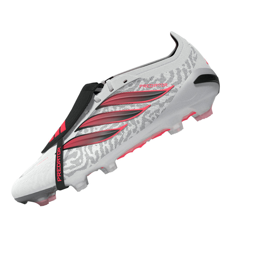 adidas Predator Elite Fold-Over Tongue Firm Ground Men's Soccer Cleats - White/Black