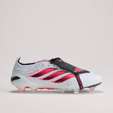 adidas Predator Elite Fold-Over Tongue Firm Ground Men's Soccer Cleats - White/Black