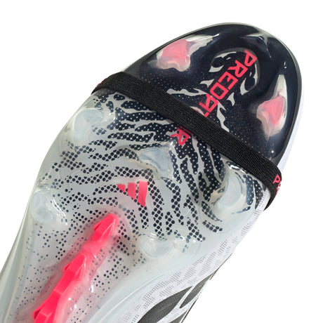 adidas Predator Elite Fold-Over Tongue Firm Ground Men's Soccer Cleats - White/Black