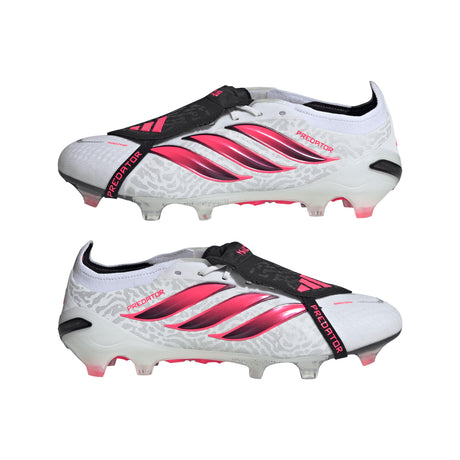 adidas Predator Elite Fold-Over Tongue Firm Ground Men's Soccer Cleats - White/Black