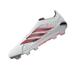 adidas Predator Elite Laceless Firm Ground Men's Soccer Cleats - White/Black