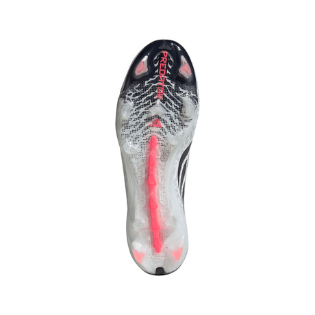 adidas Predator Elite Laceless Firm Ground Men's Soccer Cleats - White/Black