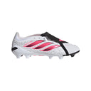 adidas Predator League Fold-Over Tongue Firm Ground Men's Soccer Cleats - White/Black