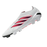 adidas Predator League Laceless Firm Ground Men's Soccer Cleats - White/Black