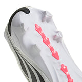 adidas Predator League Laceless Firm Ground Men's Soccer Cleats - White/Black