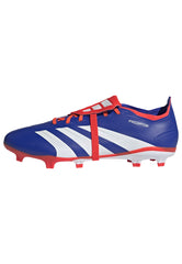 adidas Predator League FT FG Firm Ground Cleats Lucid Blue/White/Solar Red
