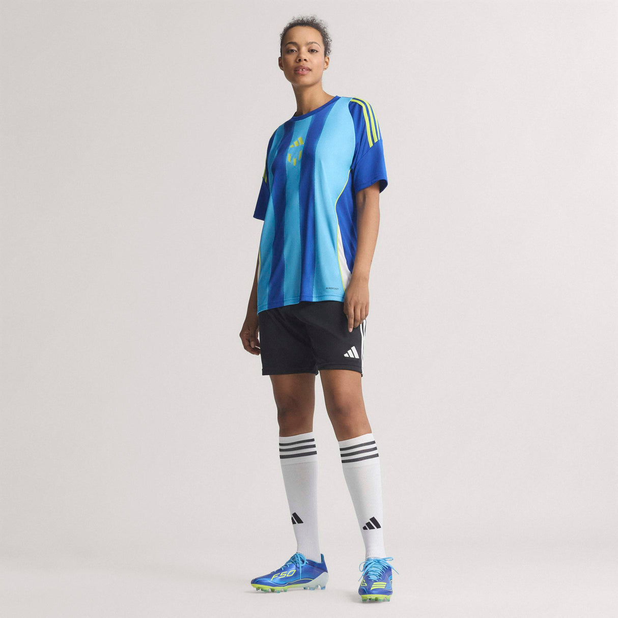 adidas F50 Messi Elite FG Men's Soccer Cleats - Royal Blue/Yellow/Blue