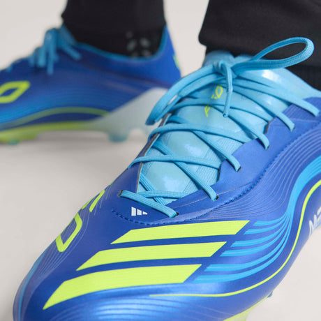 adidas F50 Messi Elite FG Men's Soccer Cleats - Royal Blue/Yellow/Blue