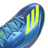 adidas F50 Messi League FG/MG Men's Soccer Cleats - Royal Blue/Yellow/Blue