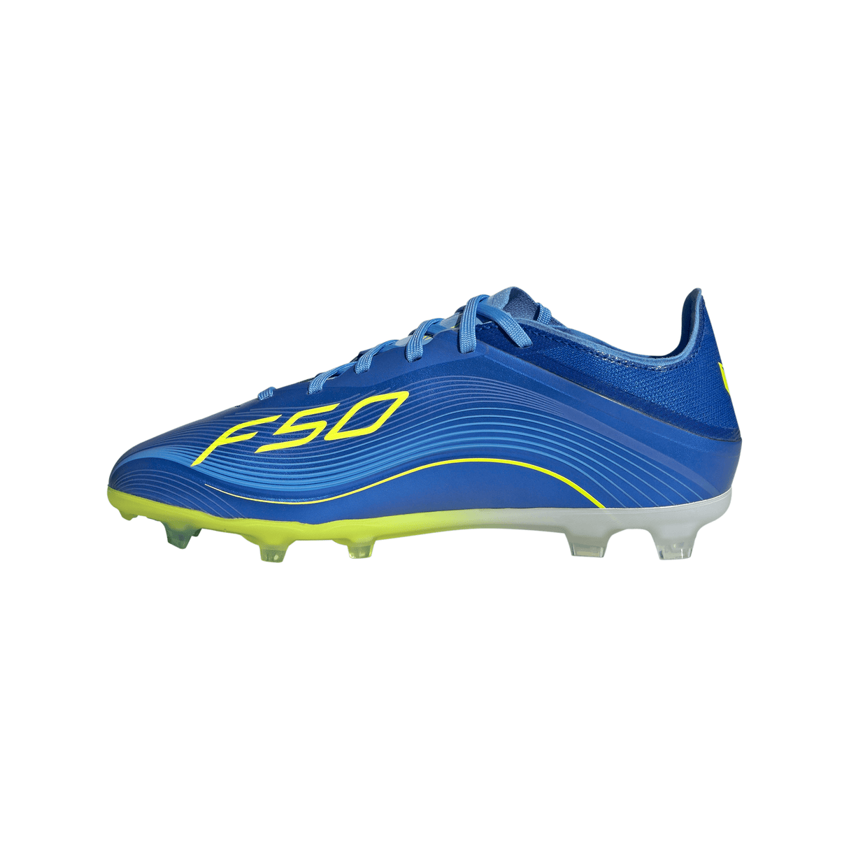 adidas F50 Messi Elite FG Youth Soccer Cleats - Royal Blue/Yellow/Blue