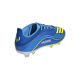 adidas F50 Messi Elite FG Youth Soccer Cleats - Royal Blue/Yellow/Blue
