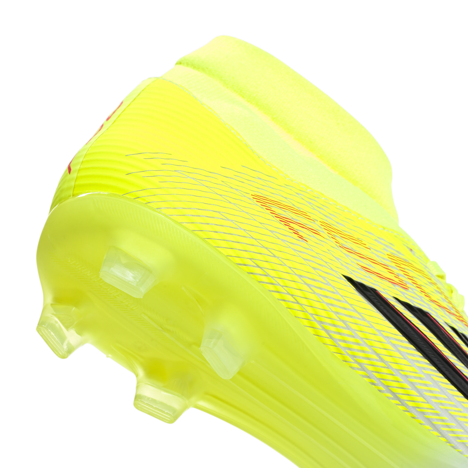 adidas F50 League Mid Cut FG/MG Firm Ground/Multi Ground Men's Soccer Cleats - Yellow/Black