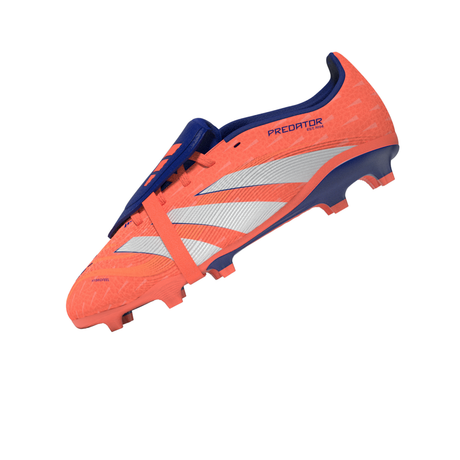 adidas Predator League Fold-Over Tongue FG/MG Youth Soccer Cleats - Orange/White
