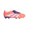 adidas Predator League Fold-Over Tongue FG/MG Youth Soccer Cleats - Orange/White