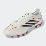 Tacos de fútbol para hombre adidas Copa Pure IV Elite FG de suelo firme - Zero Metal/Negro/Rojo Lúcido