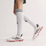 Tacos de fútbol para hombre adidas Copa Pure IV Elite FG de suelo firme - Zero Metal/Negro/Rojo Lúcido