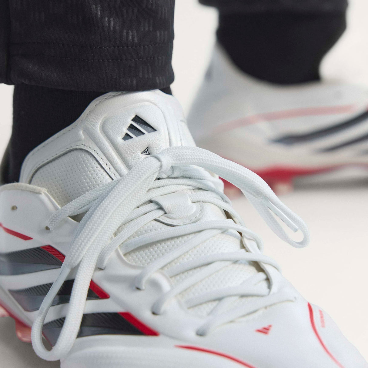 Tacos de fútbol para hombre adidas Copa Pure IV Elite FG de suelo firme - Zero Metal/Negro/Rojo Lúcido