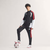 Tacos de fútbol para hombre adidas Copa Pure IV Elite FG de suelo firme - Zero Metal/Negro/Rojo Lúcido