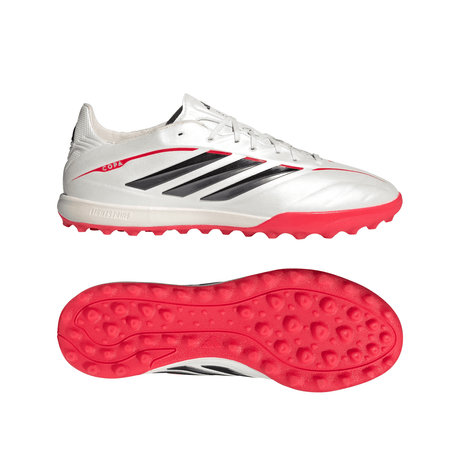adidas Copa Pure IV Pro TF Turf Men´s Soccer Cleats - White/Black/Red