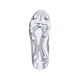 adidas Predator Club Fold-Over Tongue Elastic Laces Firm Ground/Multi Ground Youth Soccer Cleats - White