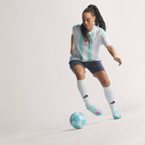 adidas F50 Messi Elite FG Firm Ground Men's Soccer Cleats - White/Pink/Aqua