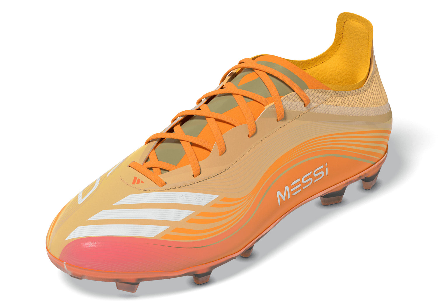 adidas F50 Messi Elite FG Firm Ground Youth Soccer Cleats - Icta/Gold