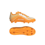 adidas F50 Messi League FG/MG Firm Ground/Multi Ground Youth Soccer Cleats - Icta/Gold