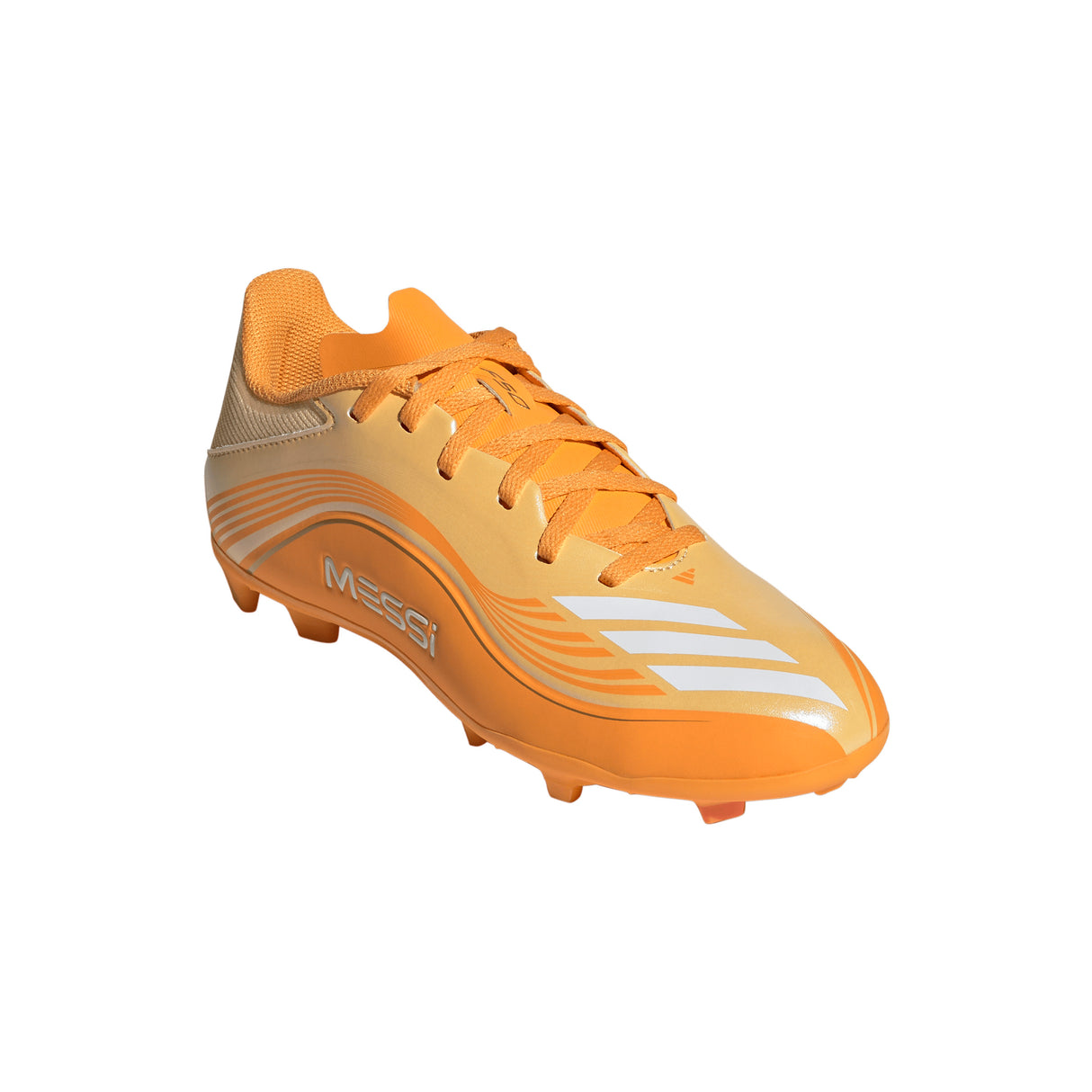 adidas F50 Messi League FG/MG Firm Ground/Multi Ground Youth Soccer Cleats - Icta/Gold