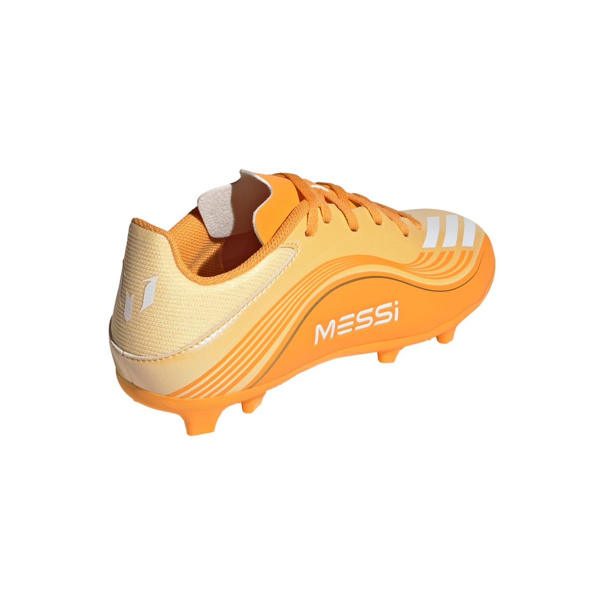 adidas F50 Messi League FG/MG Firm Ground/Multi Ground Youth Soccer Cleats - Icta/Gold