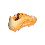 adidas F50 Messi League FG/MG Firm Ground/Multi Ground Youth Soccer Cleats - Icta/Gold