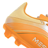 adidas F50 Messi League FG/MG Firm Ground/Multi Ground Youth Soccer Cleats - Icta/Gold