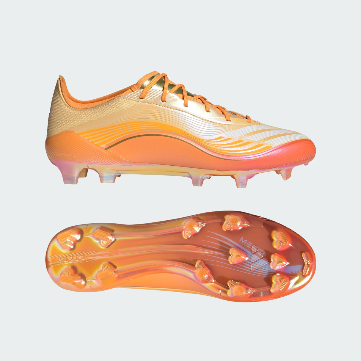 adidas F50 Messi Elite FG Firm Ground Men's Soccer Cleats - Icta/Gold