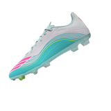 adidas F50 Messi League Firm Ground/Multi Ground Men's Soccer Cleats - White/Pink