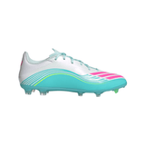 adidas F50 Messi League Firm Ground/Multi Ground Men's Soccer Cleats - White/Pink