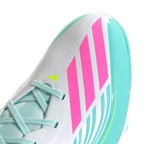 adidas F50 Messi League Firm Ground/Multi Ground Men's Soccer Cleats - White/Pink