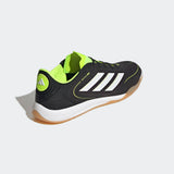 adidas Copa Court Pro IN Indoor Men's Soccer Shoes-Black/White/Lemon