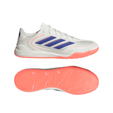 adidas Copa Court Pro IN Men's Soccer Shoes - White/Blue/Orange