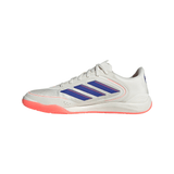 adidas Copa Court Pro IN Men's Soccer Shoes - White/Blue/Orange