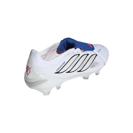 adidas Predator Pro Fold-Over Tongue FG Firm Ground Men's Soccer Cleats - White/Zero Metallic/Blue